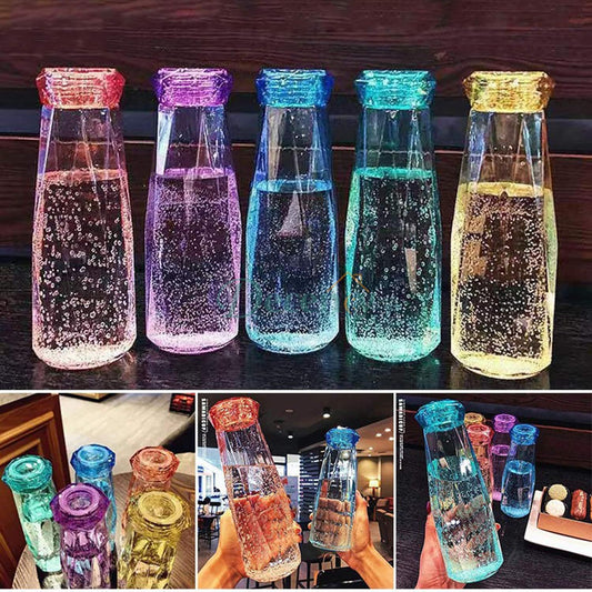 Crystal Glass Water Bottle