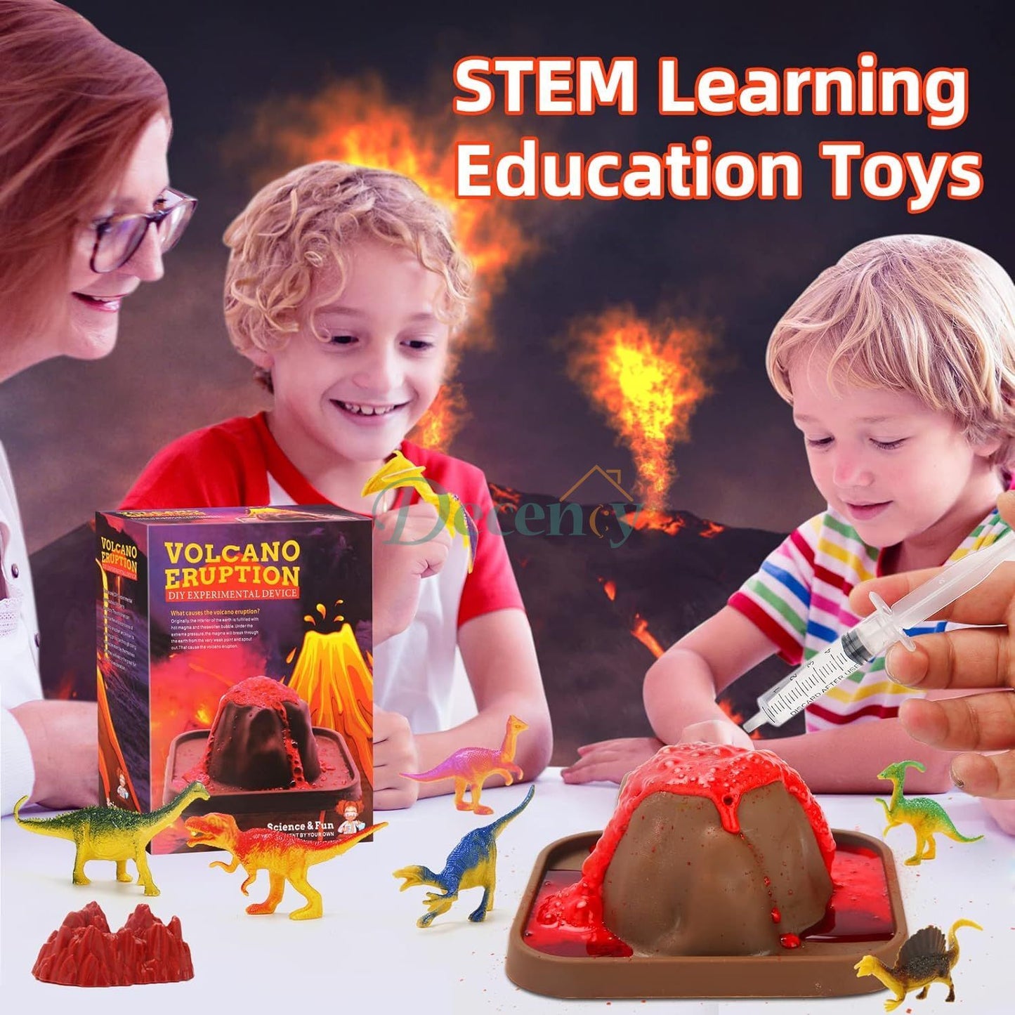 Volcano Eruption Kit - Diy Science Kit π