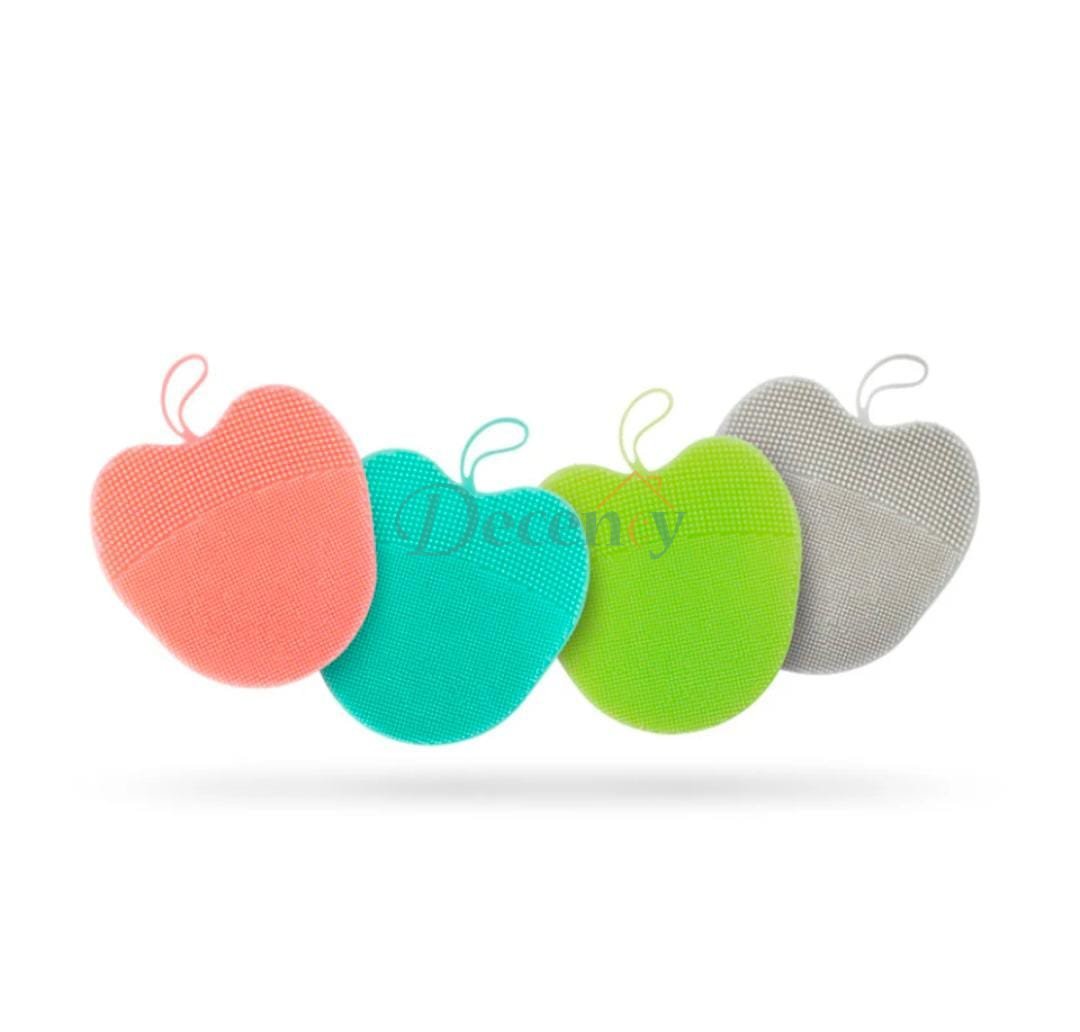 Soft Silicone Shower Brush, Super Deep Cleaning Body Brush, Gentle Exfoliating Bath Glove