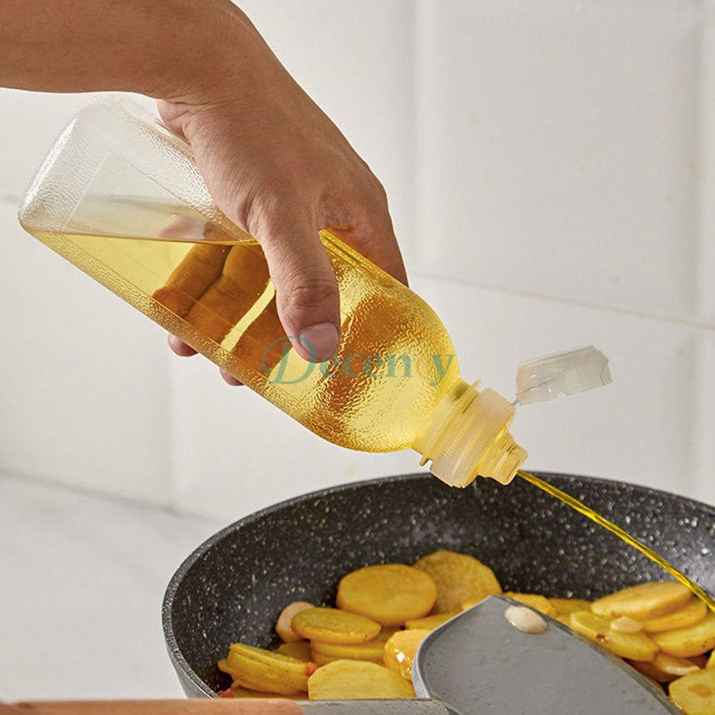 500ml Kitchen Squeeze Oil Bottle Dispenser