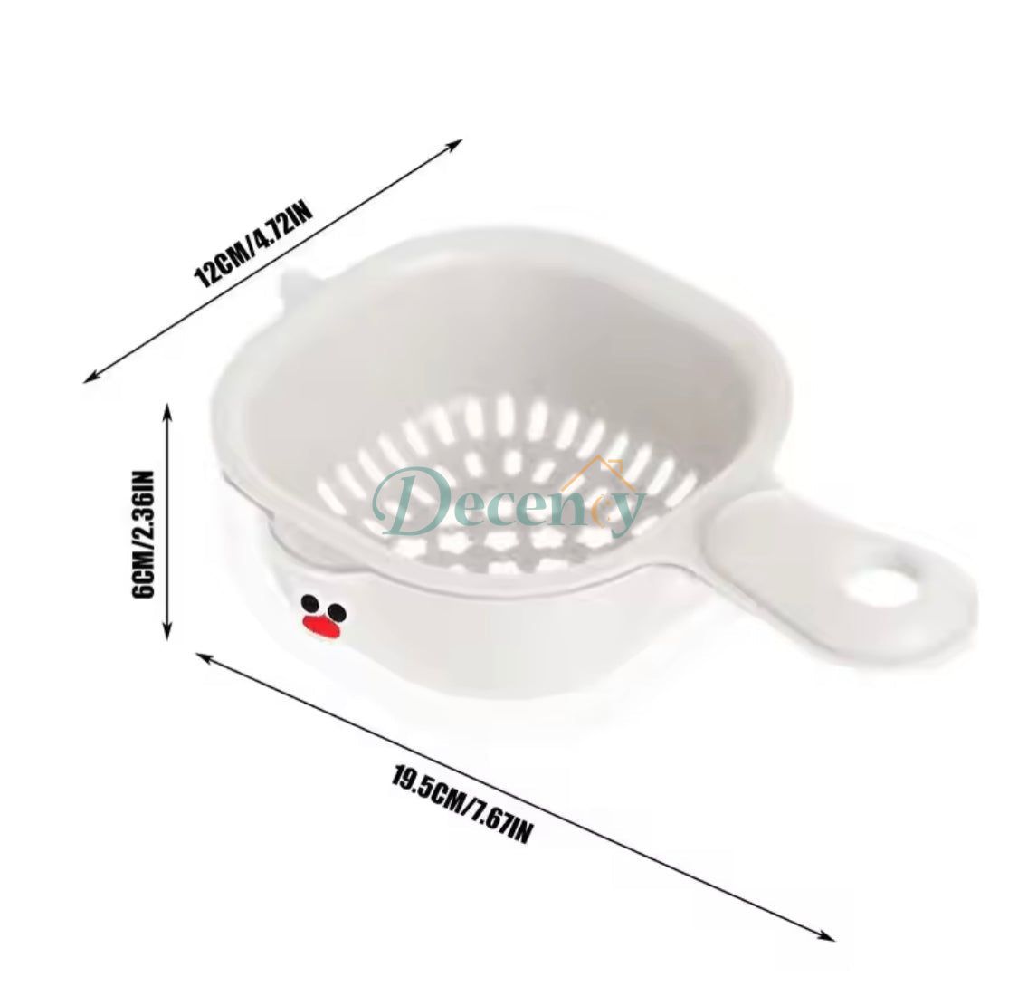 2 In 1 Cute Duck Basket With Handle