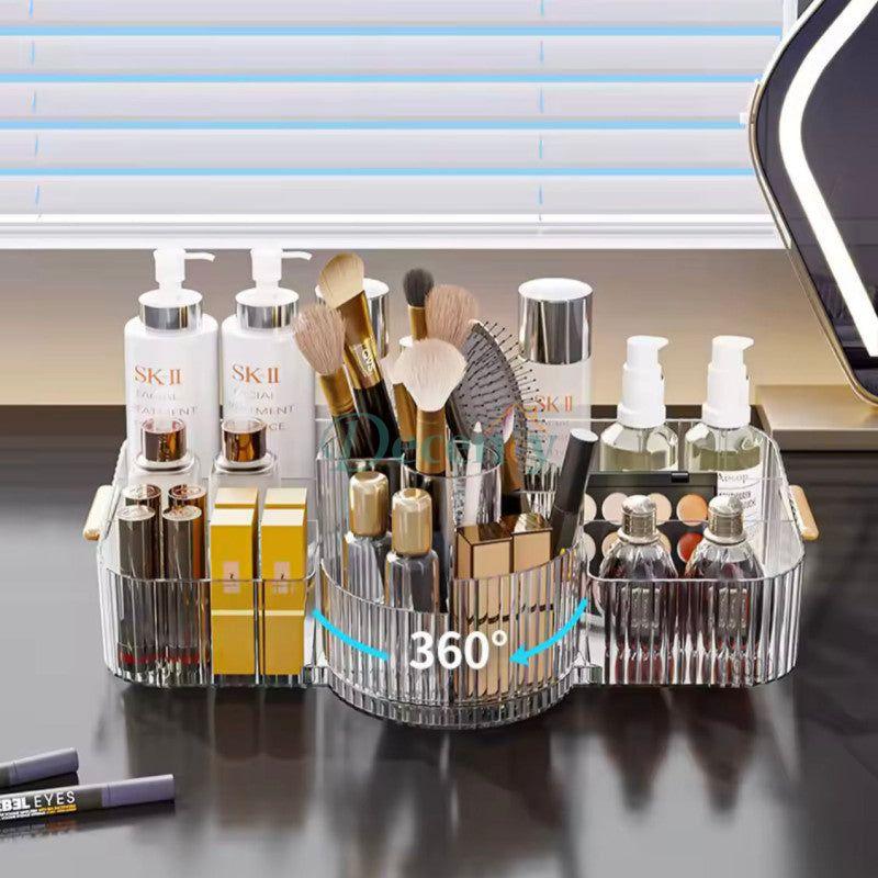 360° Rotating Makeup Brush Holder