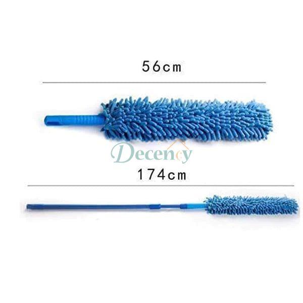 Flexible Microfiber Duster With Long Handle (Steel Rod) - Decency