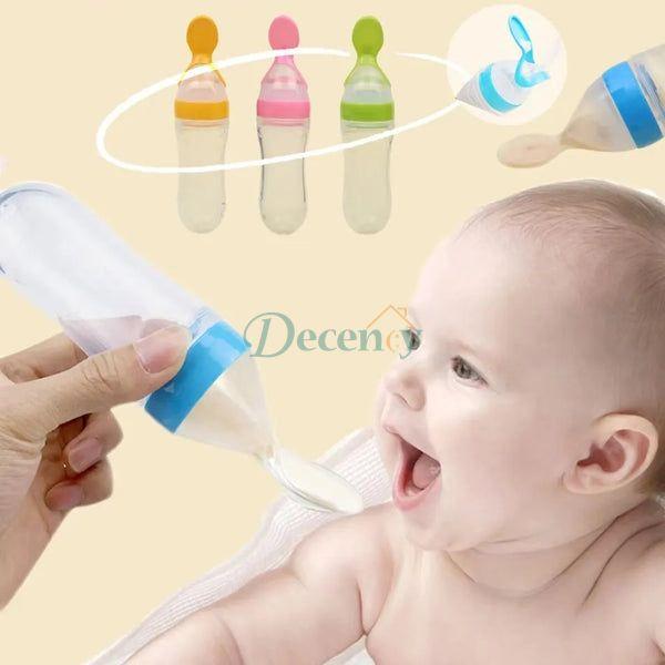 Silicone Spoon Feeder Bottle