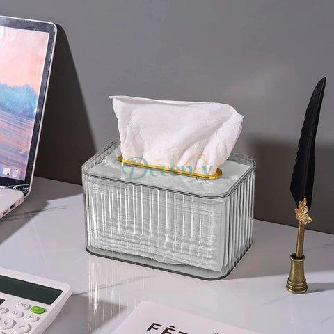 Transparent Desktop Napkin Paper Holder