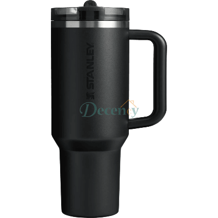 The Quencher ProTour Flip Straw Tumbler | 40 OZ - Black 2.0