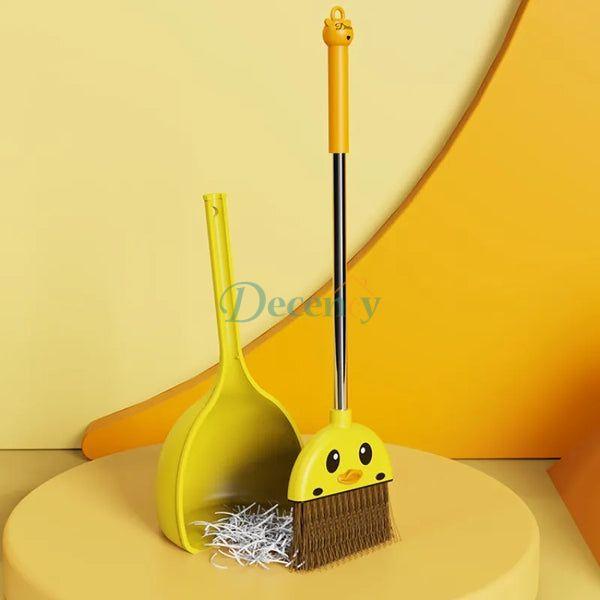 Duck Shape Broom With Dustpan For childrens