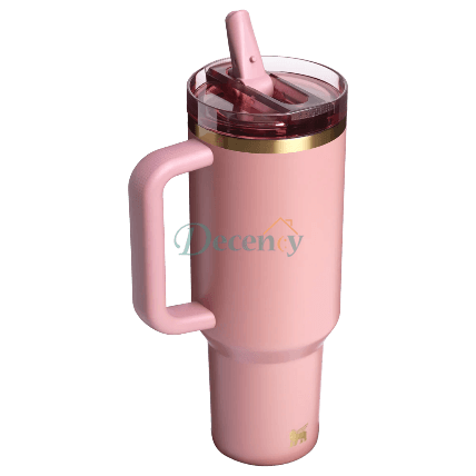 The Quencher ProTour Flip Straw Tumbler | 40 OZ - Antique Pink