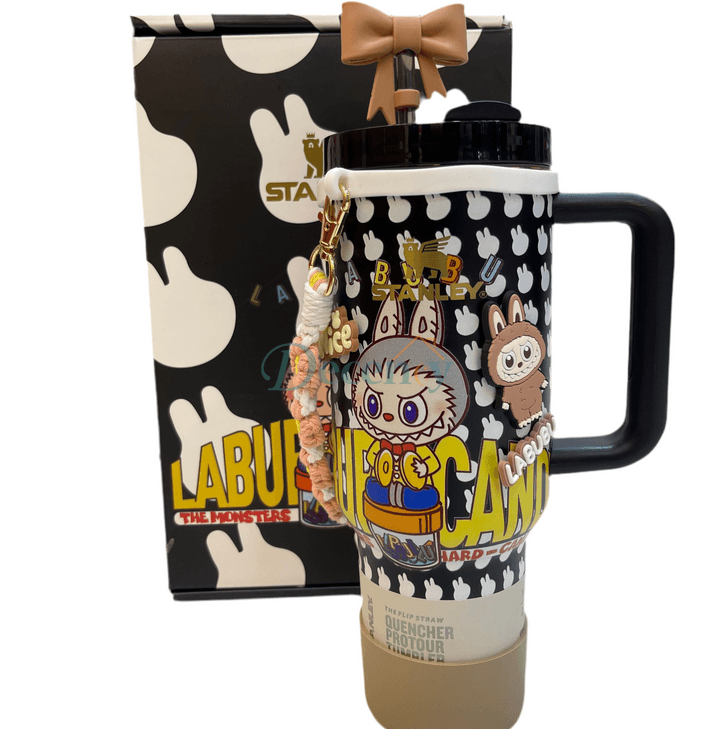 Stanley X Labubu Quencher Flow-State 2.0 Tumbler 40oz With Accessories