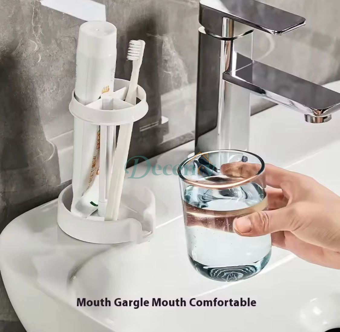 Toothbrush Holder With Dust Cover