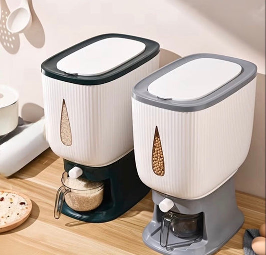 EliteStore 10KG Automatic Rice & Cereal Dispenser