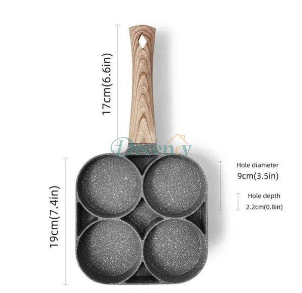 4 Portions Non-Stick Frying Pan