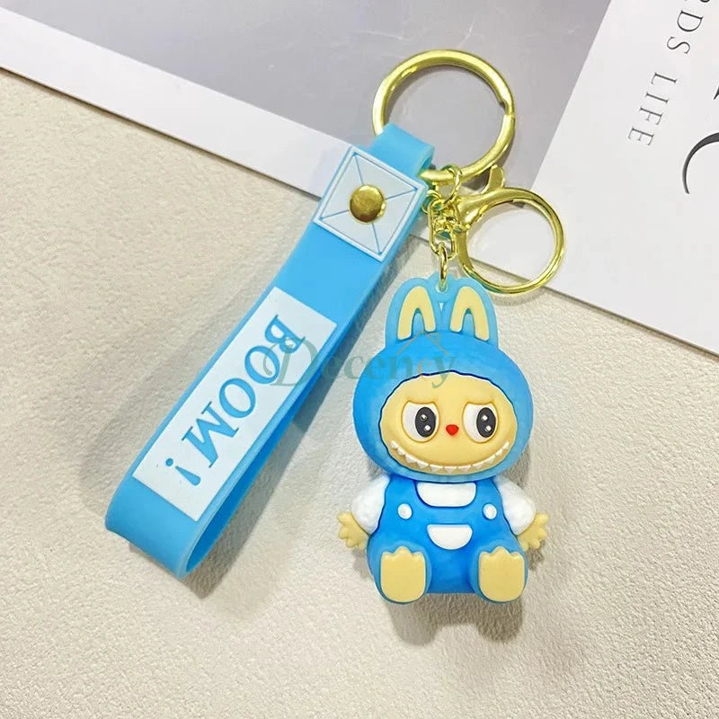 Labubu Mobile Phone Pendant Keychain 1-Pcs