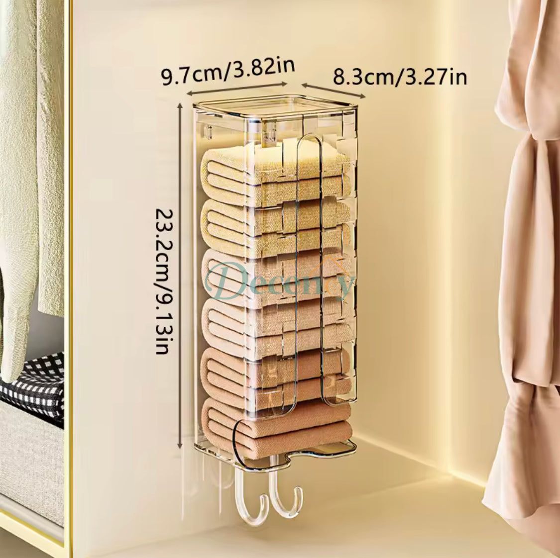 Wall Hanging Towel Organizer