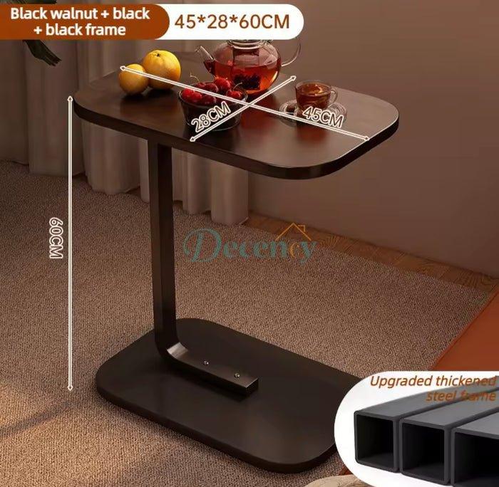 Compact Wooden Bedside Table & Sofa Side Coffee Table