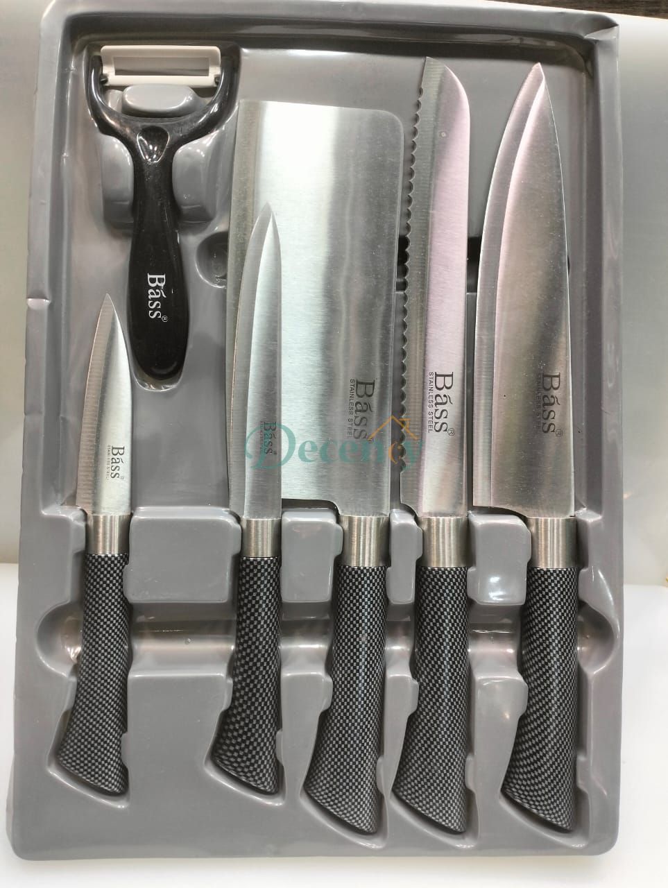 6pcs Stainless Steel Knife Set