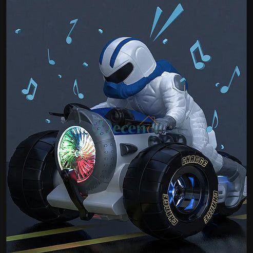 360° Spinning Action Stunt Motorcycle