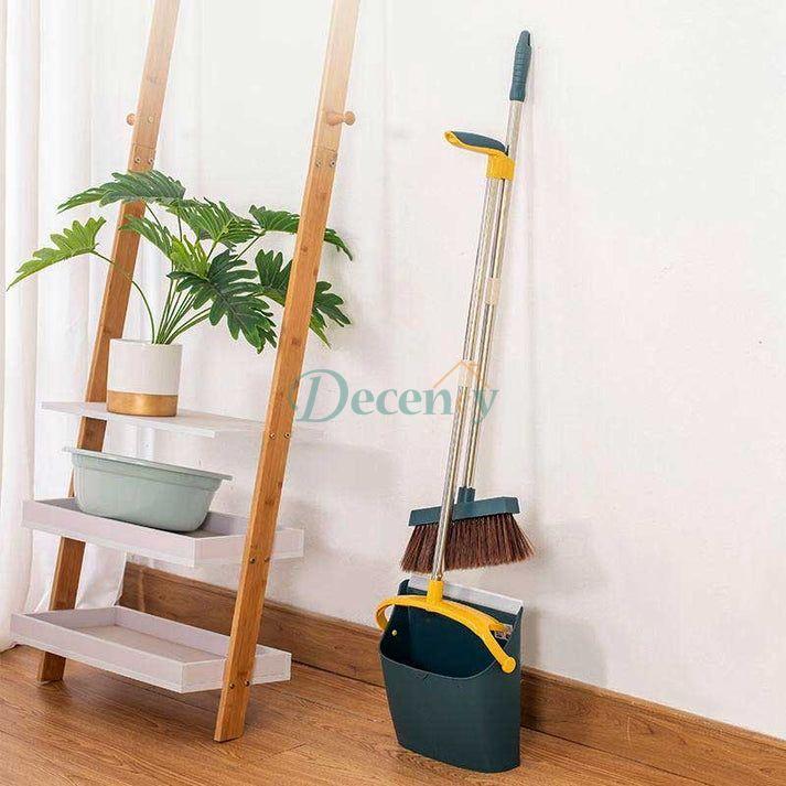 Broom And Dustpan Set Scoop Cleaning Brush - Decency