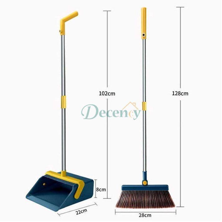 Broom And Dustpan Set Scoop Cleaning Brush - Decency