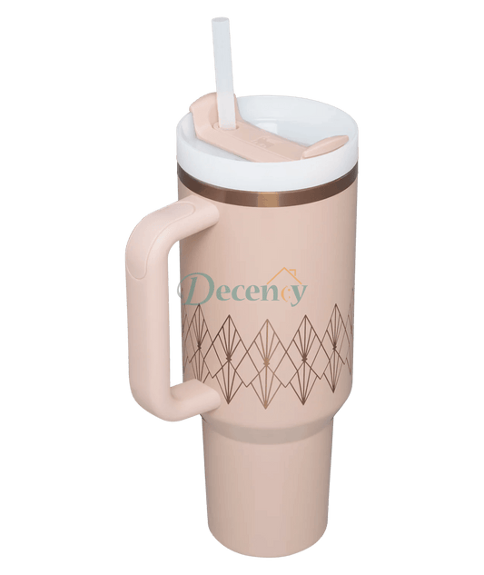 Quencher H2.0 FlowStateTumbler 40 OZ Blush Gloss