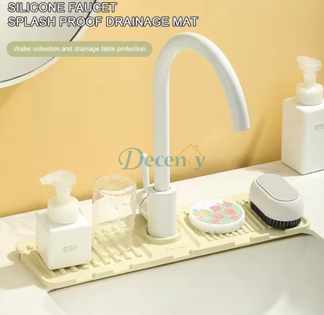 Silicone Faucet Drain Pad