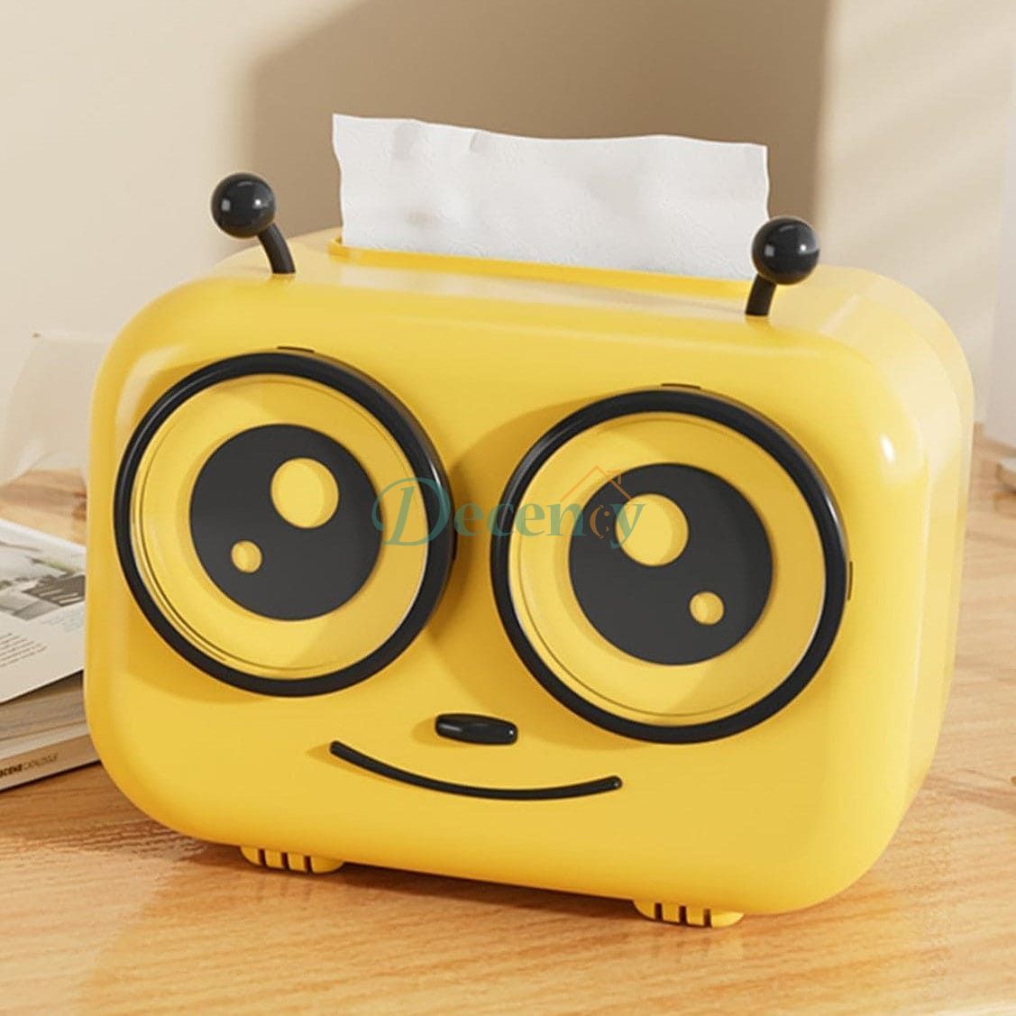 Cute Bee Style Tissue Box