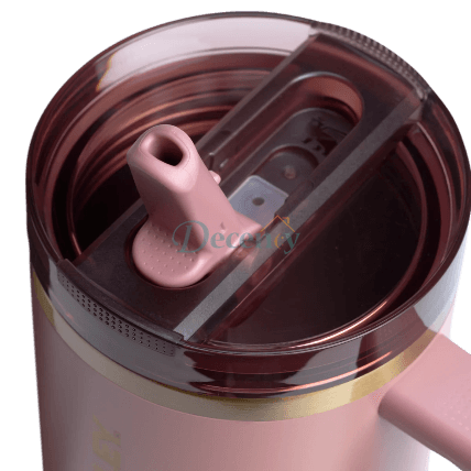 The Quencher ProTour Flip Straw Tumbler | 40 OZ - Antique Pink