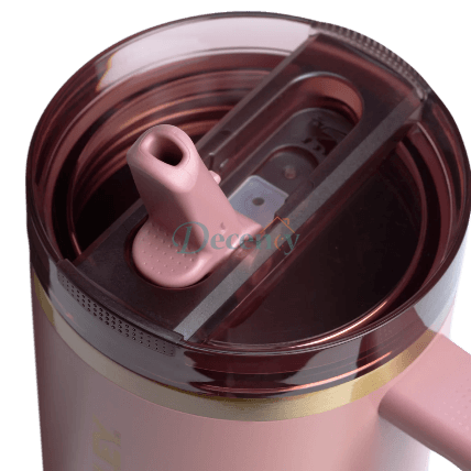 The Quencher ProTour Flip Straw Tumbler | 40 OZ - Antique Pink