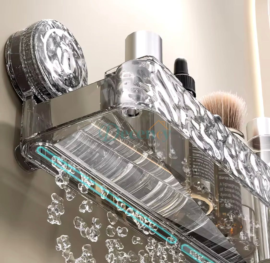 1 Pcs Bathroom Quadrate Shelf