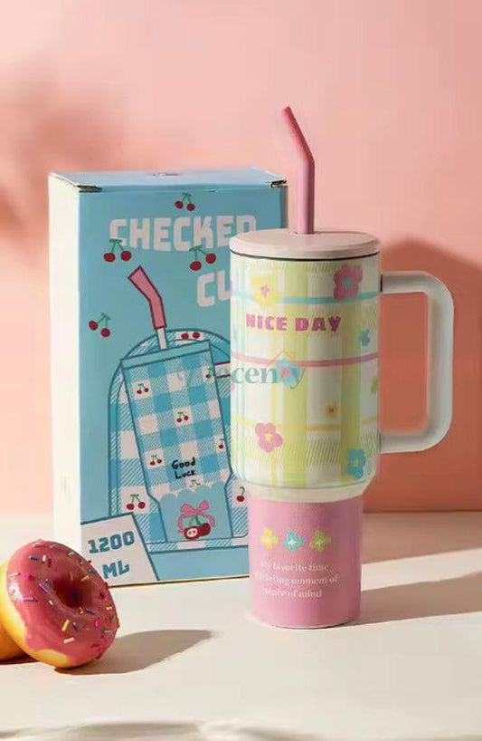 1200ml Printed Stainless Steel Tumbler