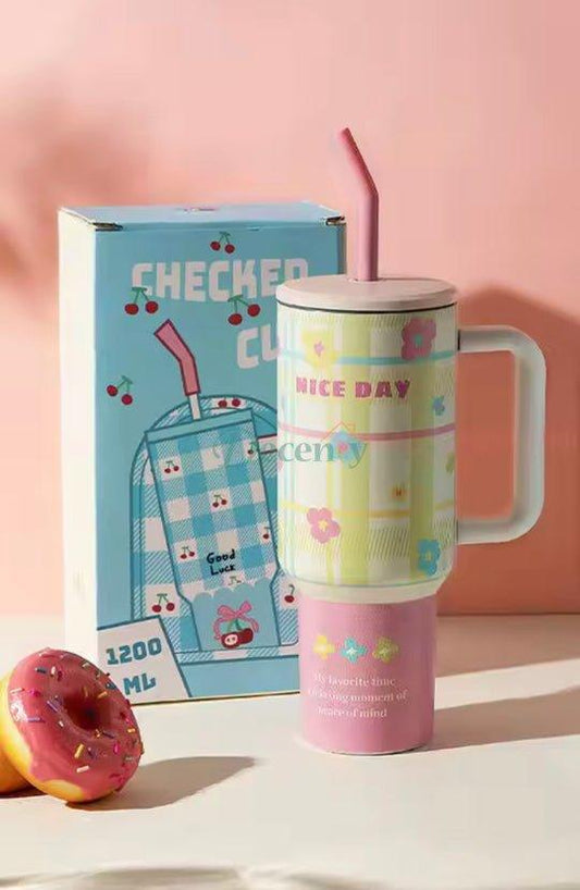 1200ml Printed Stainless Steel Tumbler