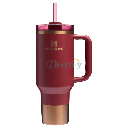 The Quencher H2.0 Flowstate™ Tumbler | 40 OZ - Gilded Pomegranate