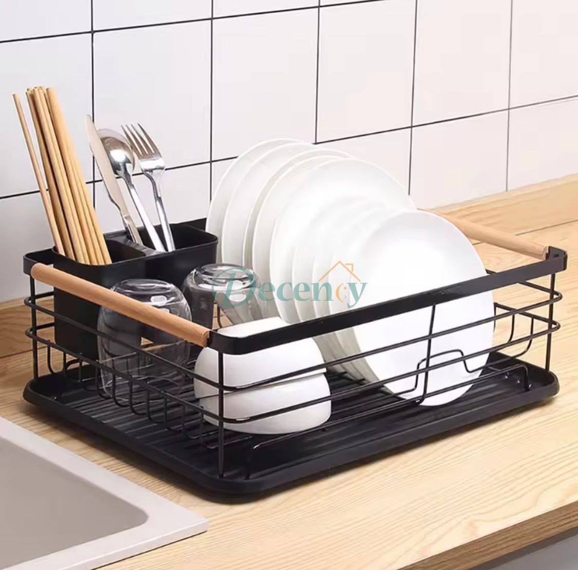 Stainless Steel Kitchen Dish Storage Rack