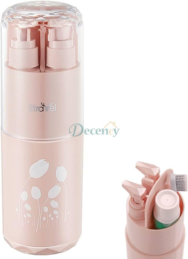 5-in-1 Portable Travel Wash Set Compact, Leak-Proof, and Travel-Friendly Toiletry Organizer