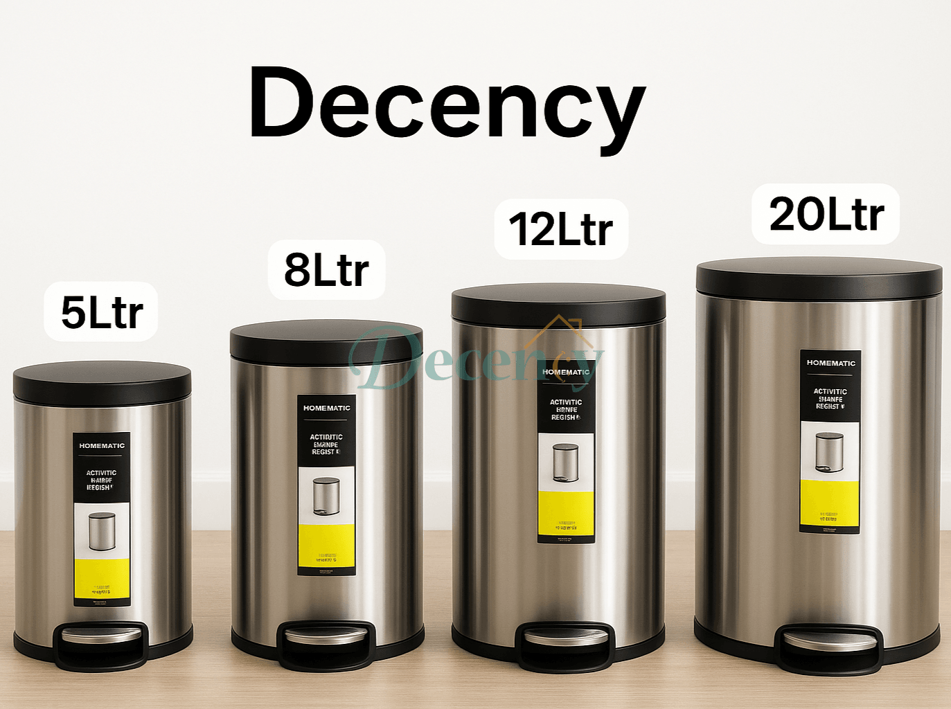 Stainless steel padel dustbin hydraulic cover