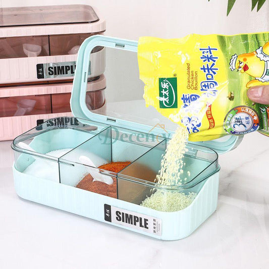 spice Box with 3 compartments