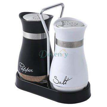 Kitchen Glass Salt And Pepper Dispenser