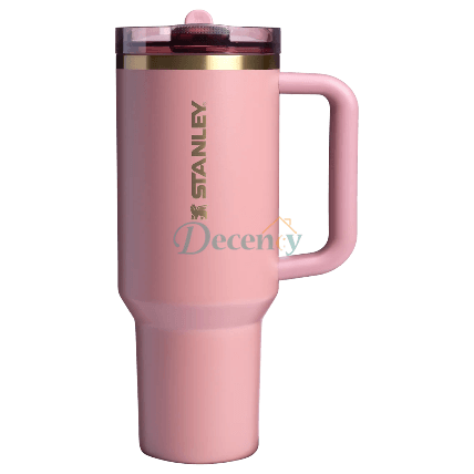 The Quencher ProTour Flip Straw Tumbler | 40 OZ - Antique Pink
