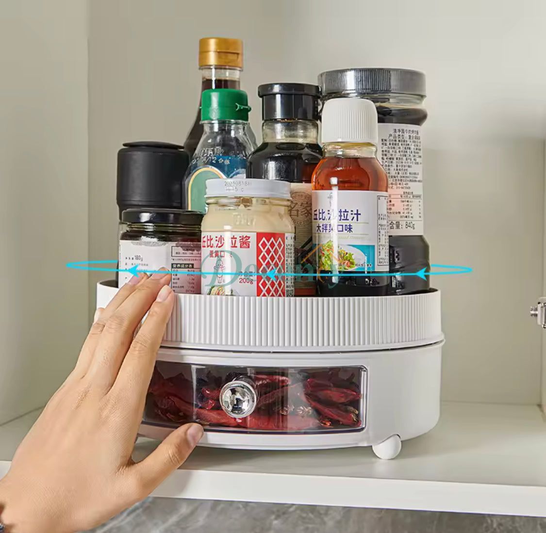 360° Rotation Spice Rack