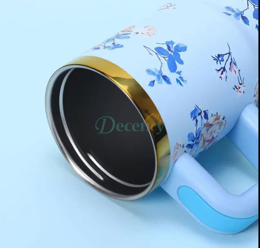 20oz Stainless Steel Tumbler with Straw