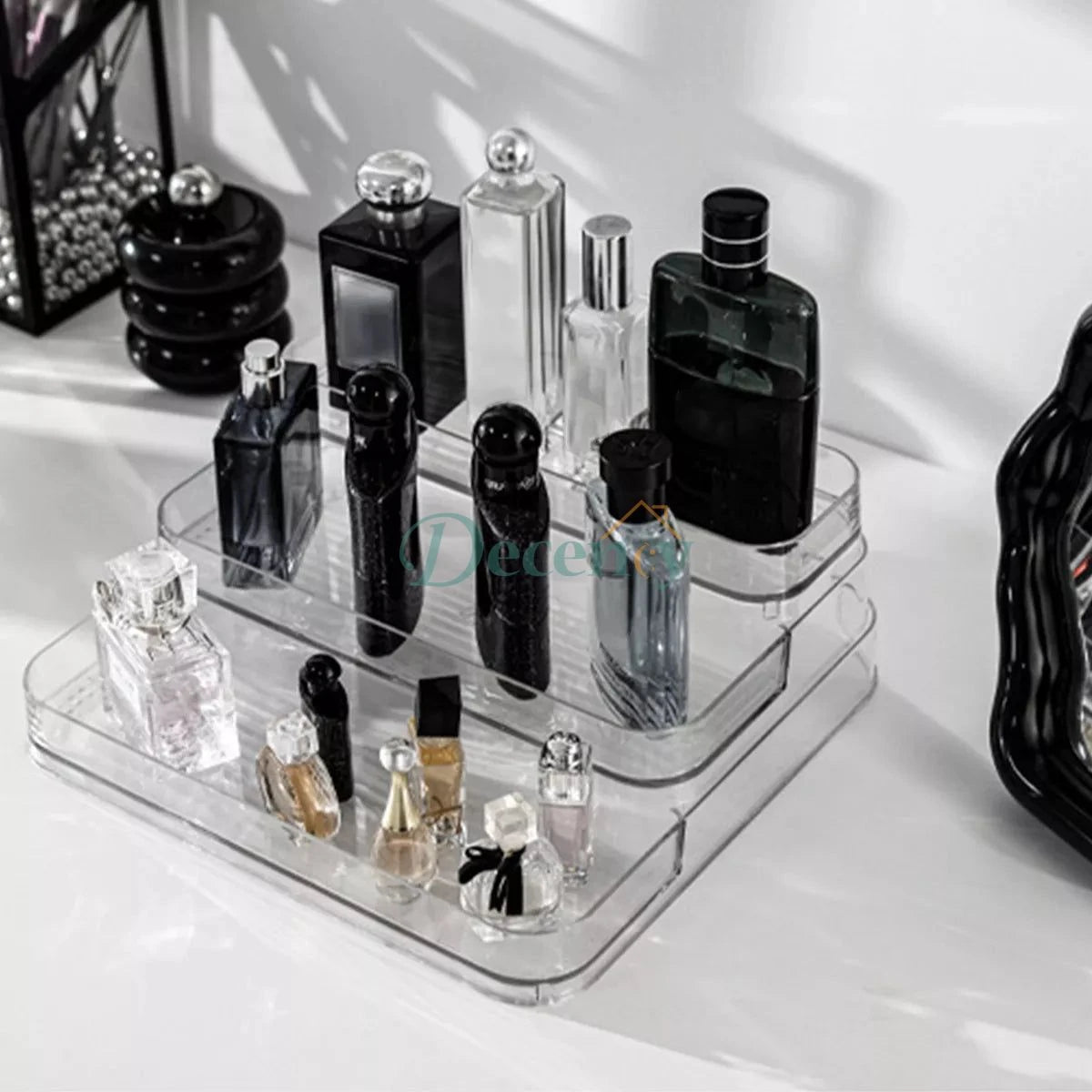 Acrylic Makeup Perfume Cosmetics Organizer