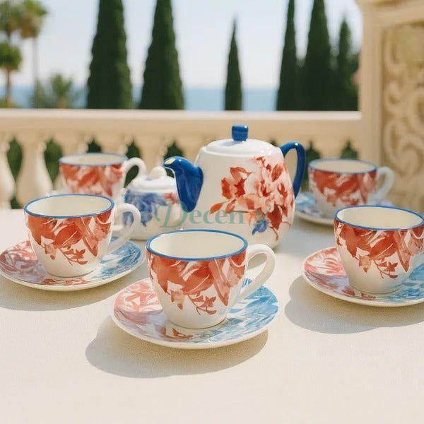 Danny Home 16-Piece Royal Tea Collection – Complete Serveware Set