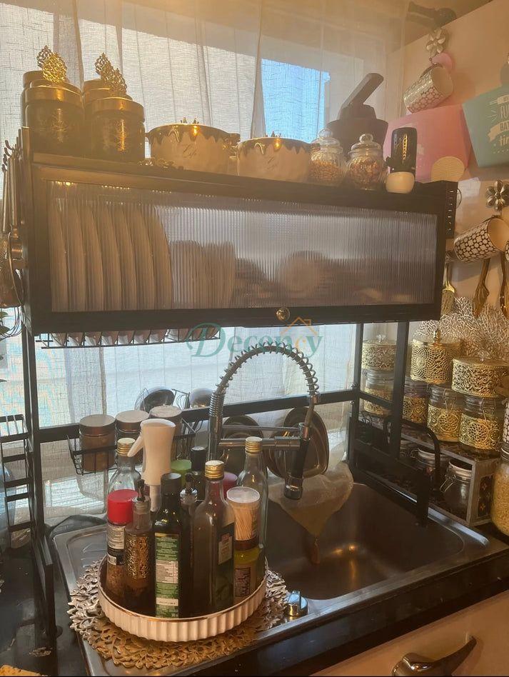 Over The Sink Cabinet Rack