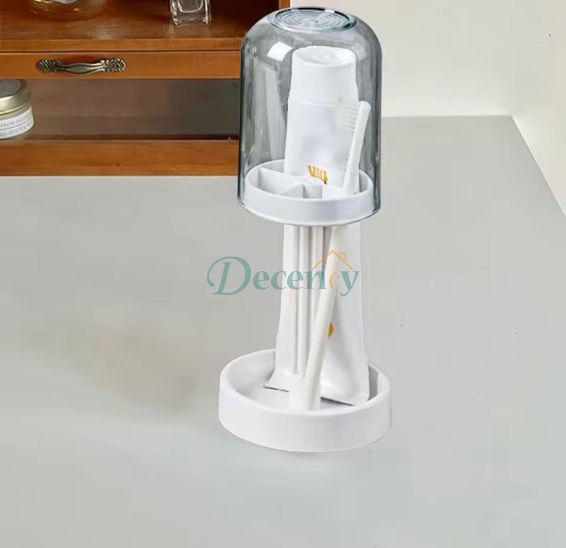Toothbrush Holder With Dust Cover