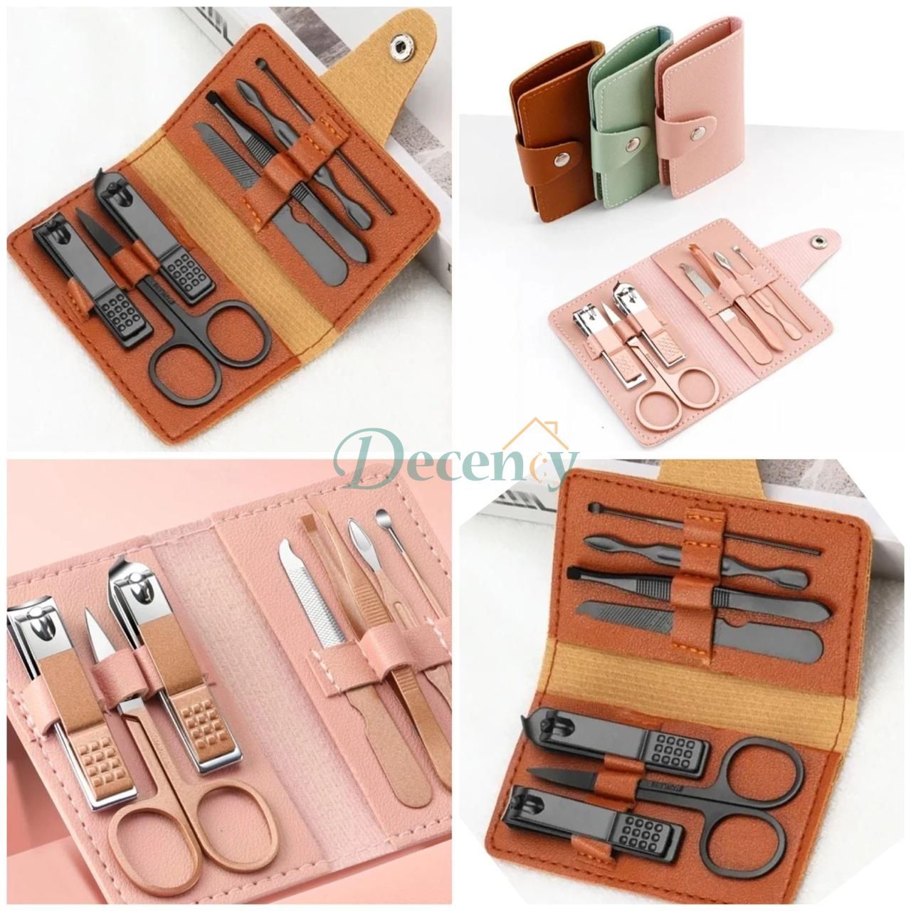 7 In 1 Nail Cutter Set, Stainless Steel Manicure Set