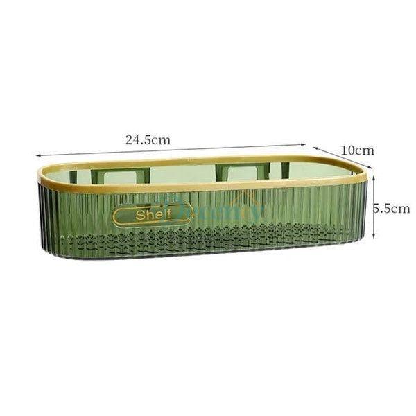 Acrylic Luxury Wall Mounted Rectangle Shelf