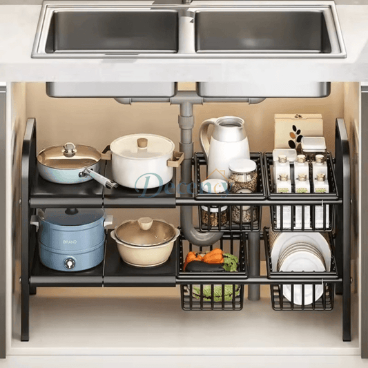 2 Tier Under Sink Organizer