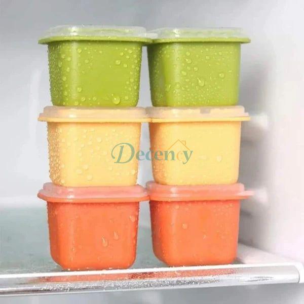 Rectangle Ice Block Storage Ice Cube Tray With Lid