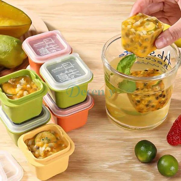 Rectangle Ice Block Storage Ice Cube Tray With Lid