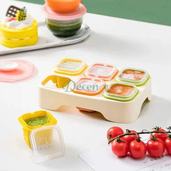 Rectangle Ice Block Storage Ice Cube Tray With Lid